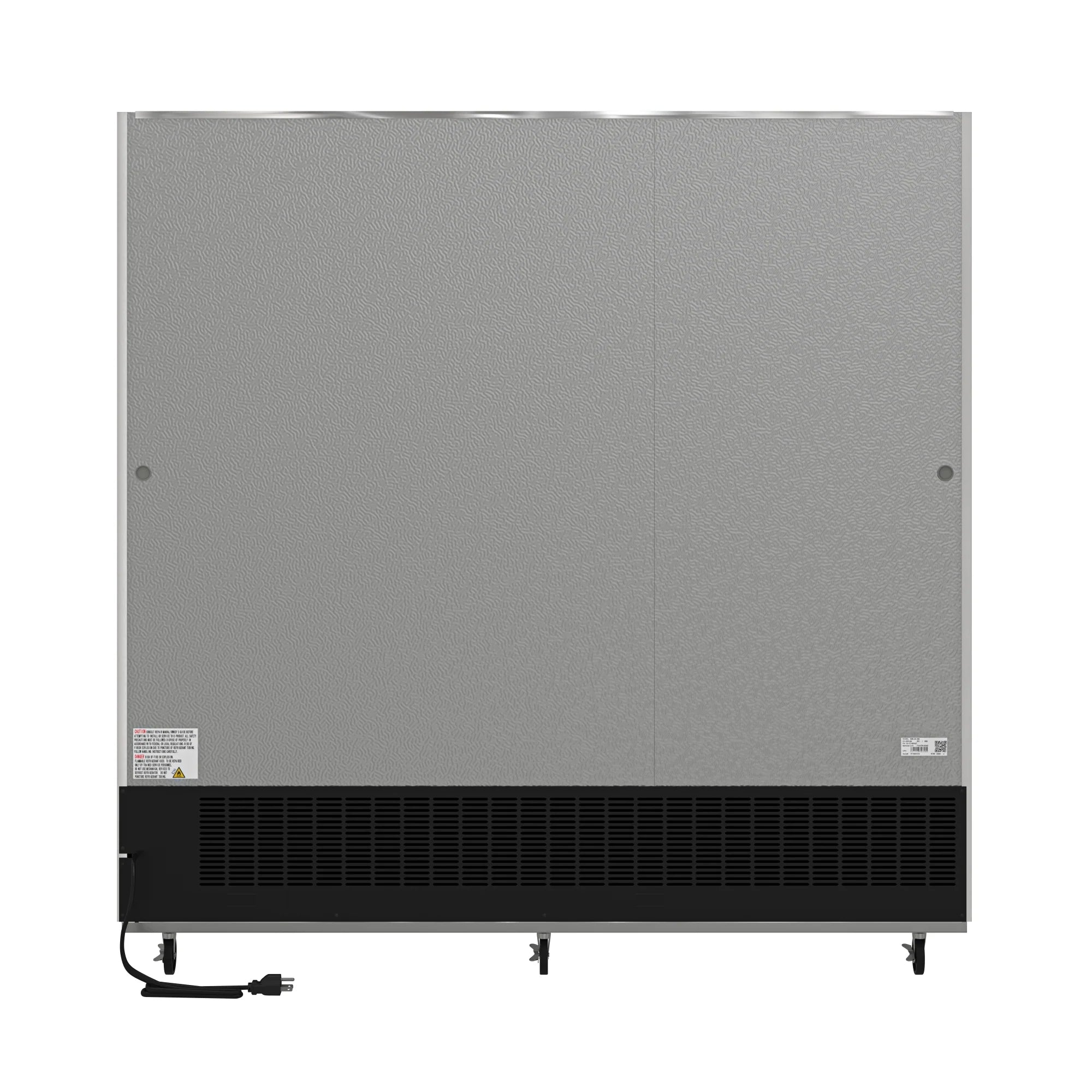 Koolmore RIR-3D-SS | 80" Wide 3 Door Reach-In Refrigerator