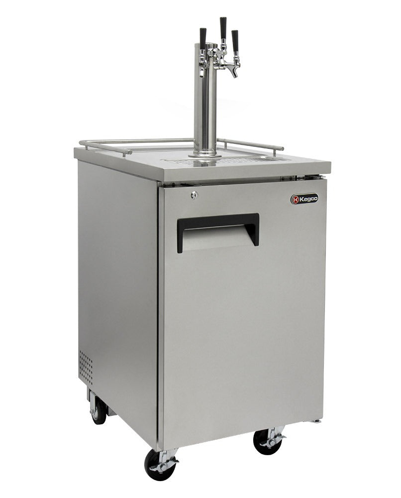 Kegco | 24" Wide Stainless Steel Commercial Kegerator
