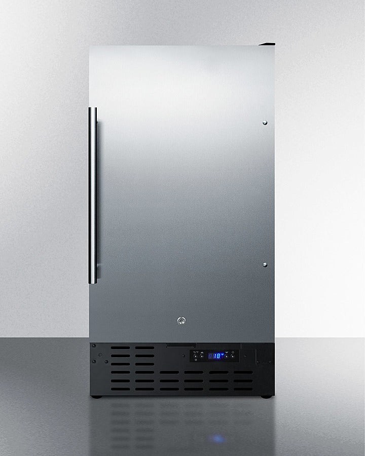 SUMMIT | 18" Wide ADA Compliant Drain-Free Icemaker
