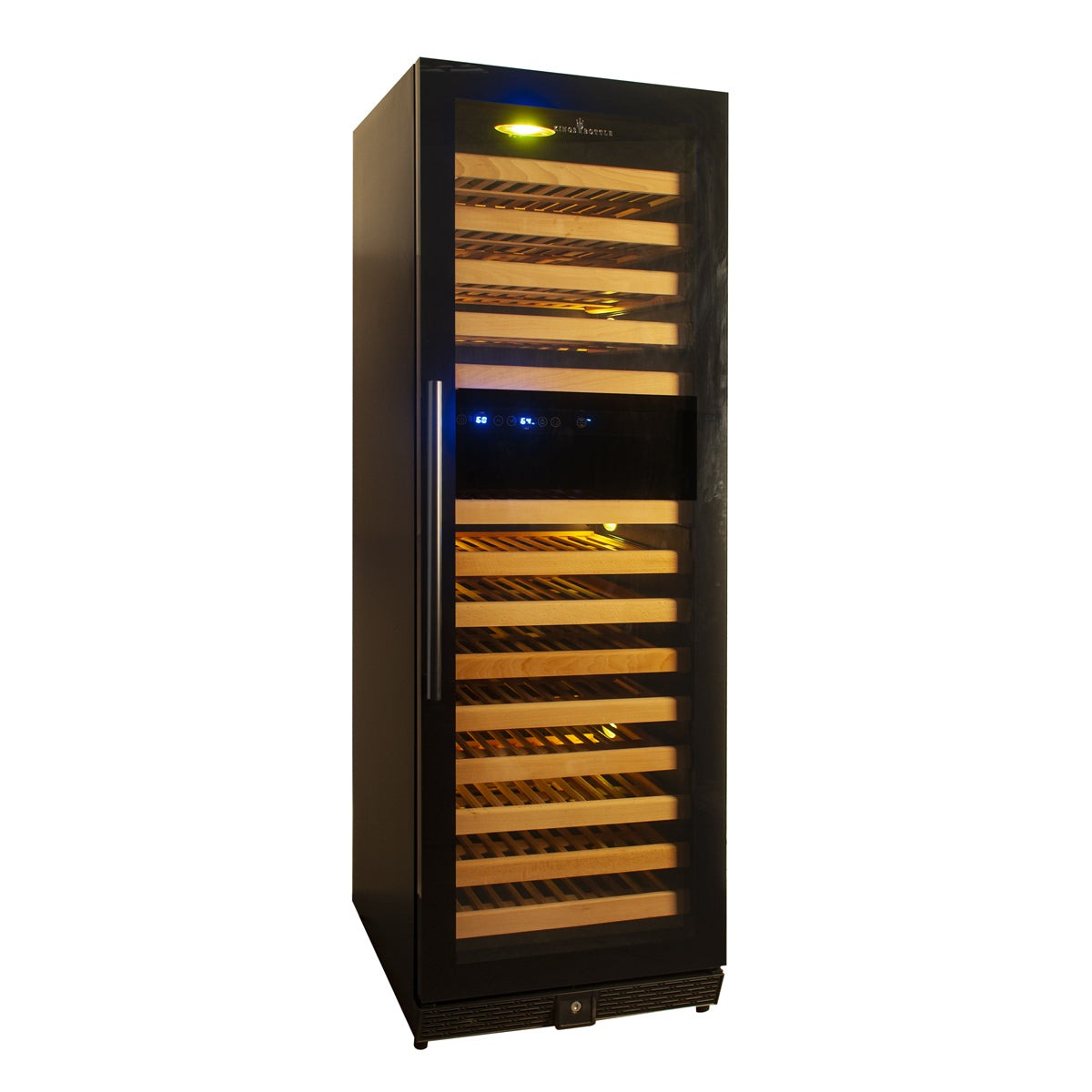 KingsBottle | 24" Wide Dual Zone 164 Bottle Wine Fridge
