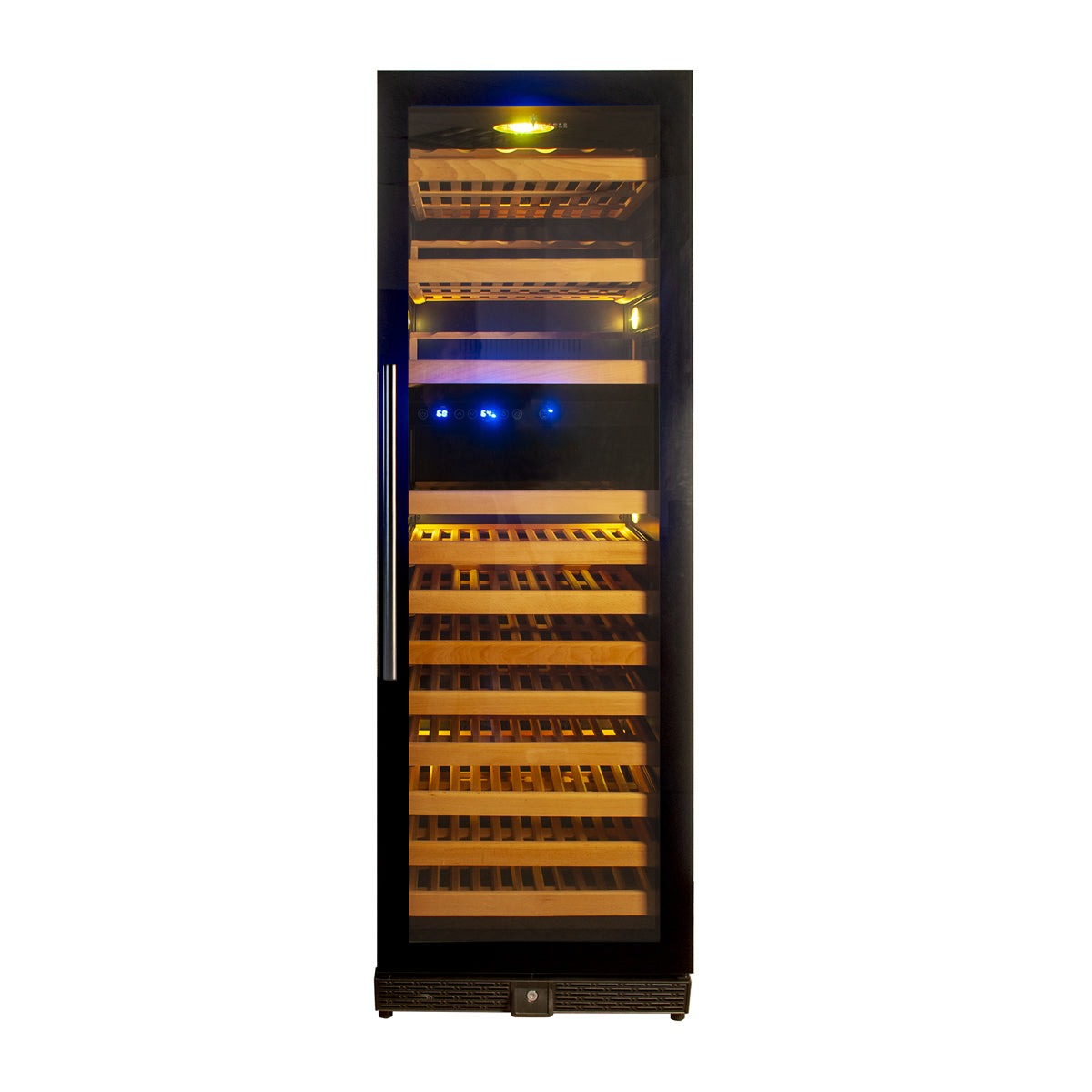 KingsBottle | 24" Wide Dual Zone 164 Bottle Wine Fridge
