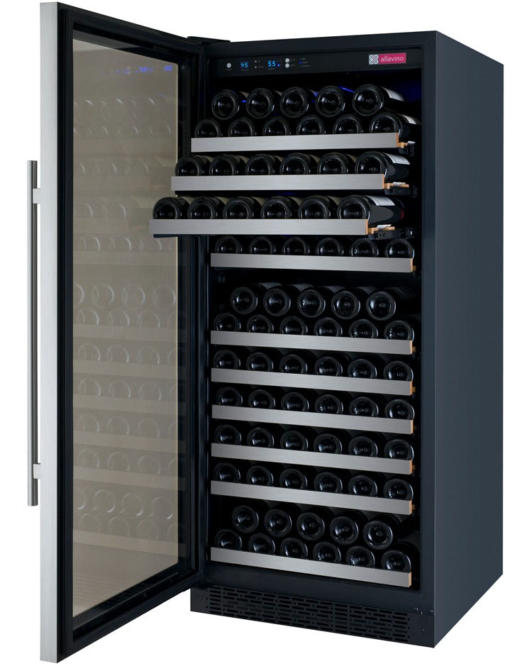Allavino | 24" Wide Single Zone FlexCount ll Tru-Vino 128 Bottle Wine Fridge