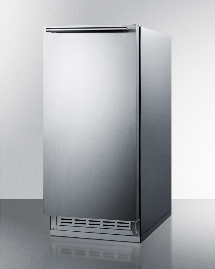 SUMMIT BIM25H34 | 34" Tall ADA Compliant Drain-Free Icemaker