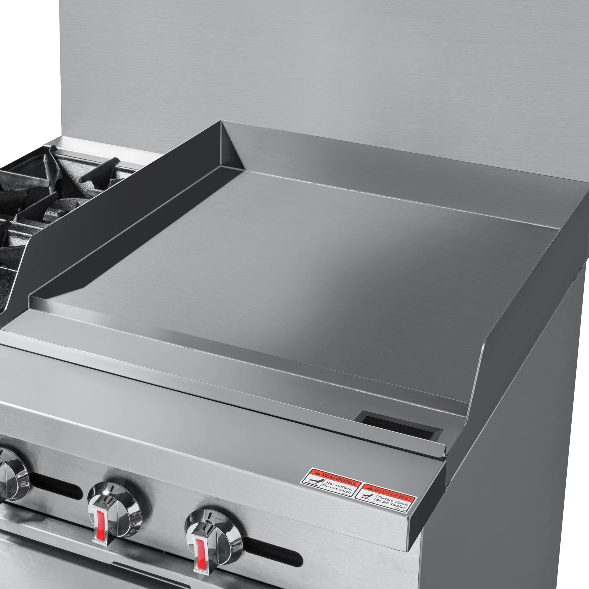Koolmore KM-CRG36-LP | 36" Wide 2 Burner Liquid Propane Range w/ 24 in. Griddle