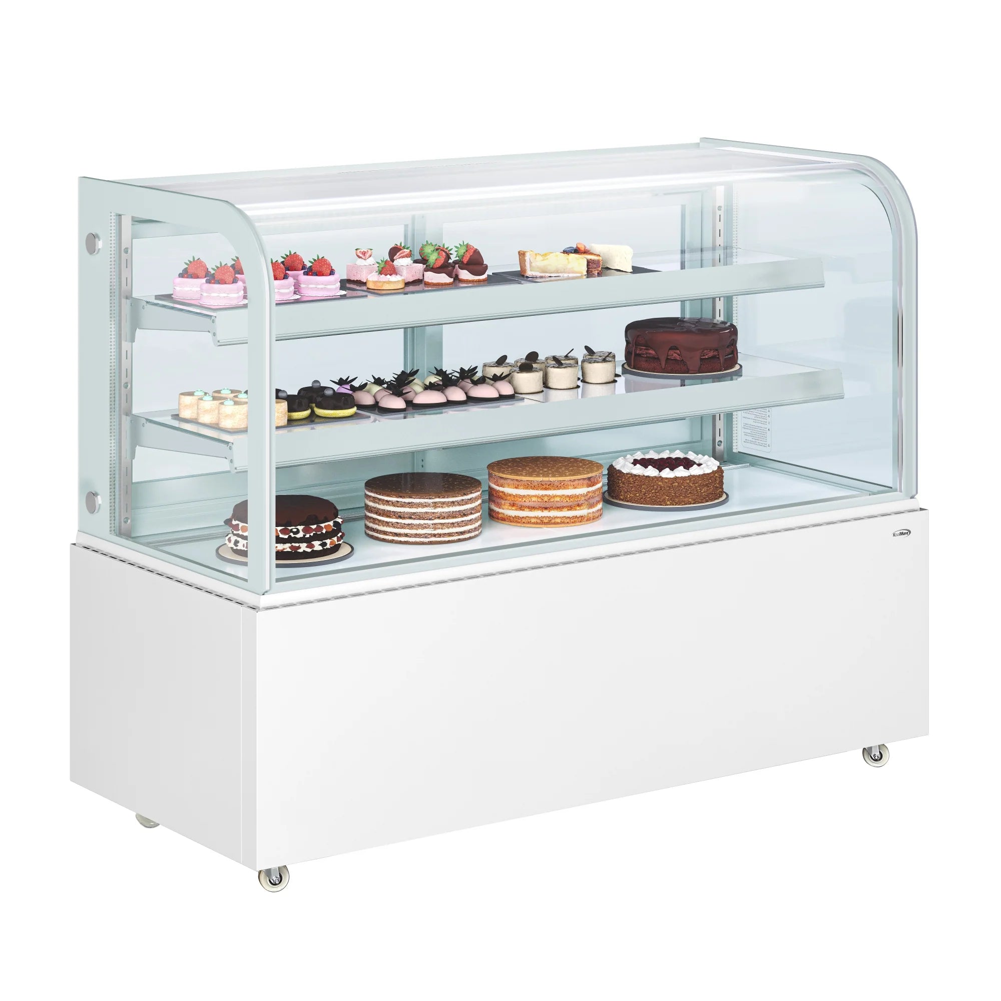 Koolmore KM-CDHF-17C | 60" Wide Refrigerated Bakery Display Case
