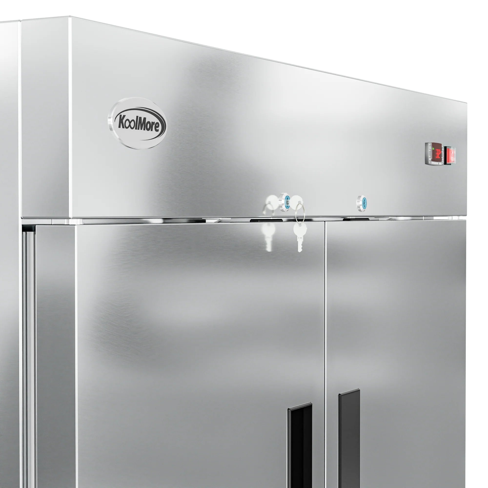 Koolmore RIR-2D-SSHD | 54" Wide 4 Door Reach-In Refrigerator