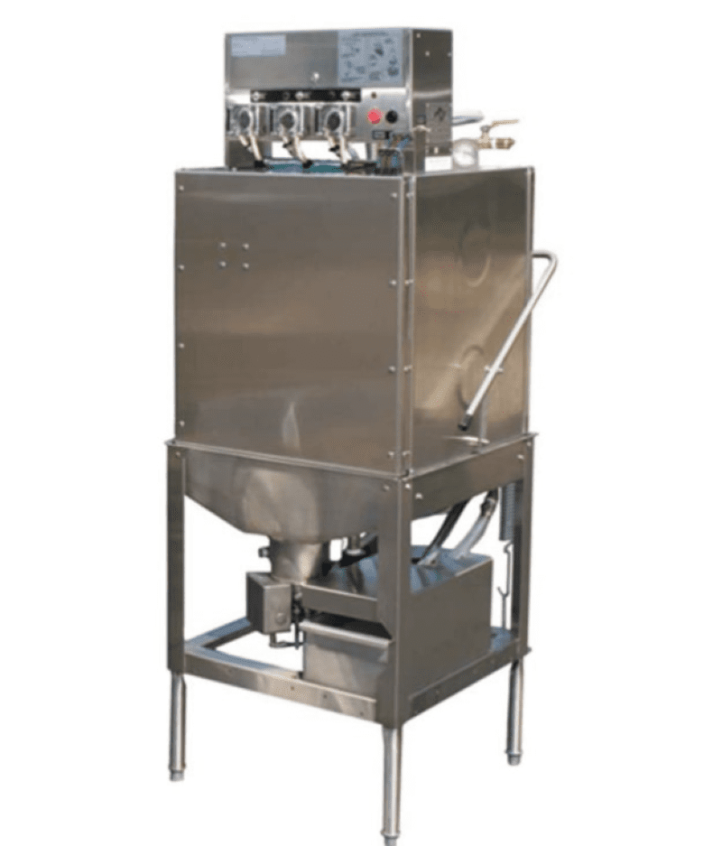 American Dish Service L-90-3DW-S | 29" Wide 2 Door Low Temp Single Rack Upright Dishwasher