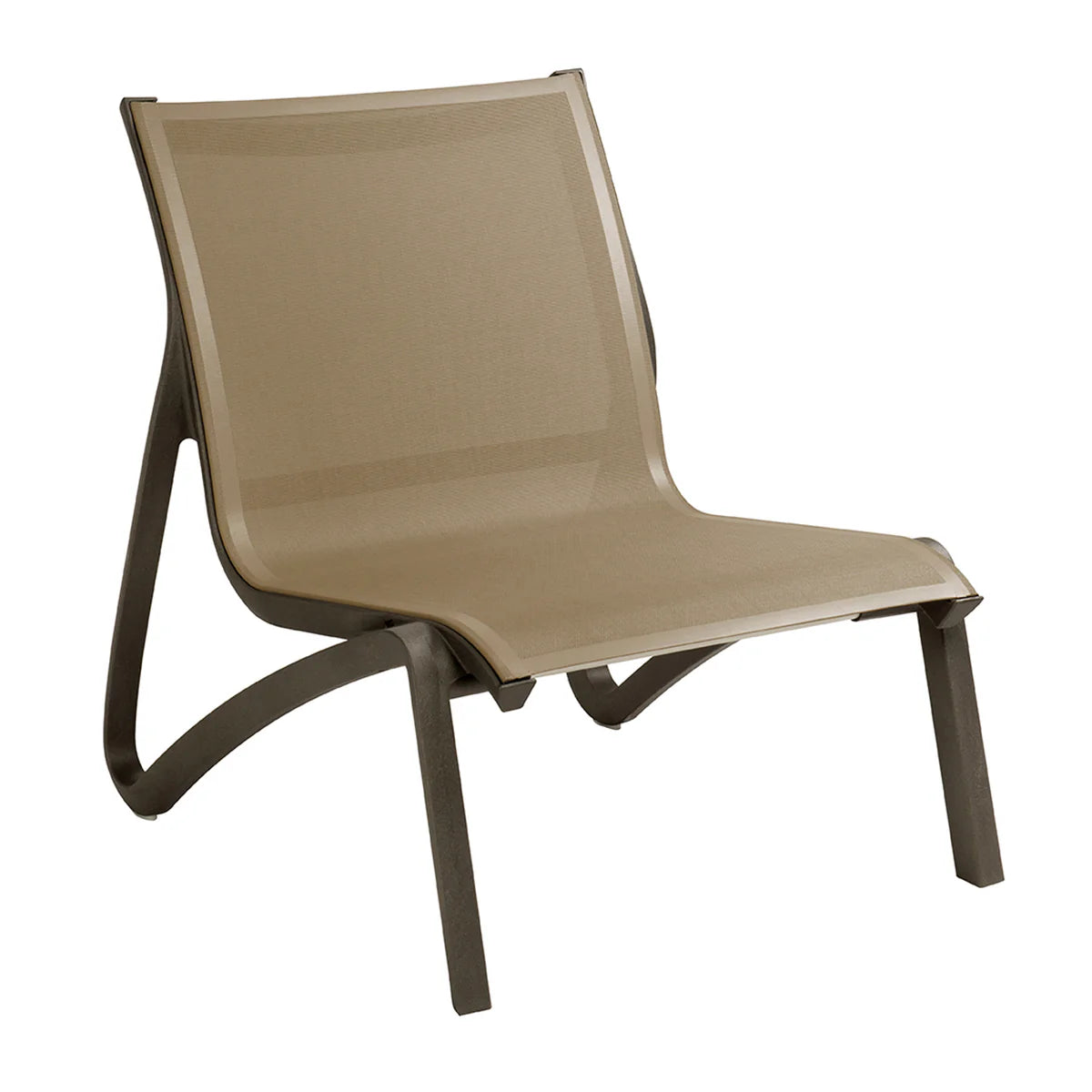 Grosfillex Sunset Armless Lounge Chair