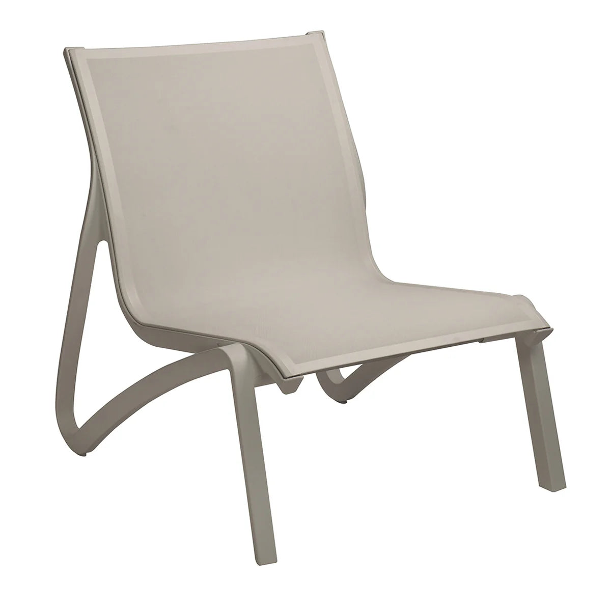 Grosfillex Sunset Armless Lounge Chair