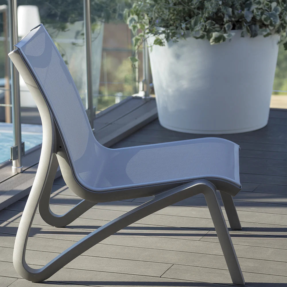 Grosfillex Sunset Armless Lounge Chair