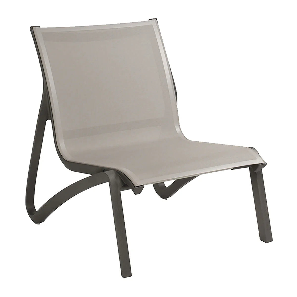 Grosfillex Sunset Armless Lounge Chair