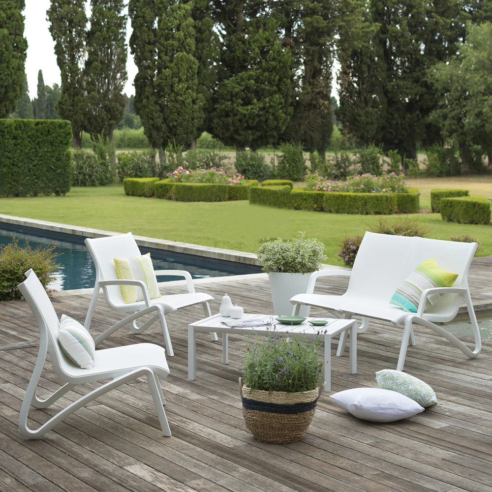 Grosfillex Sunset Armless Lounge Chair