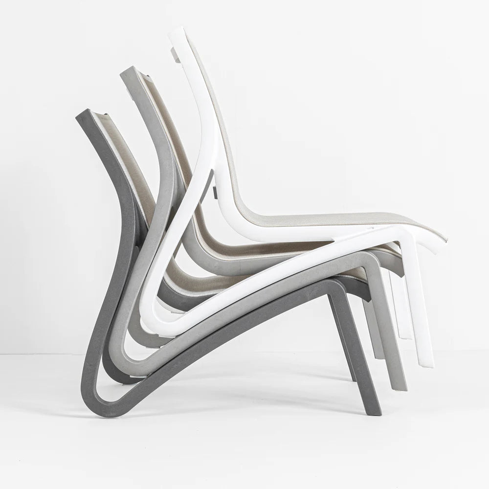 Grosfillex Sunset Armless Lounge Chair