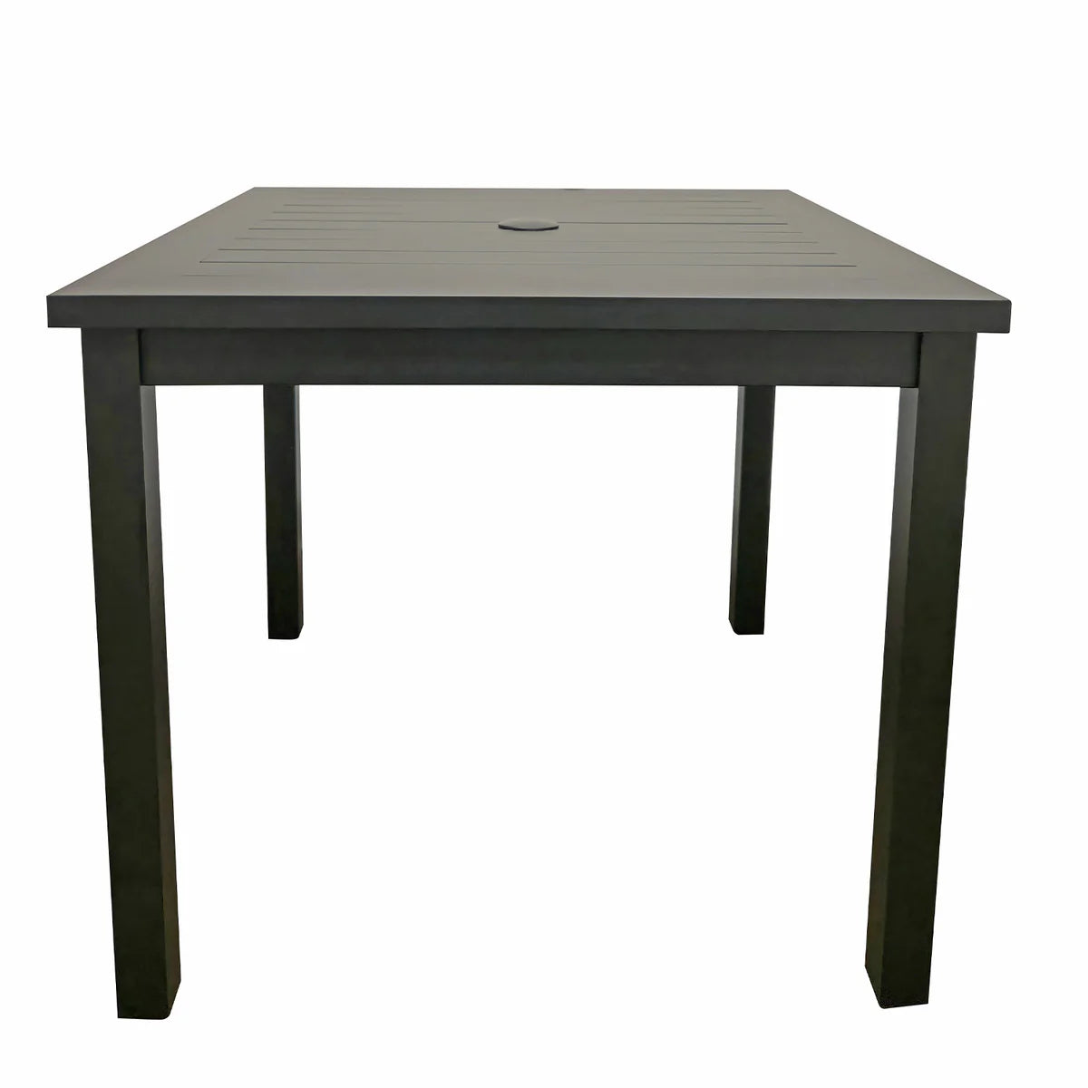 Grosfillex Sigma 34" Square Aluminum Dining Height Table