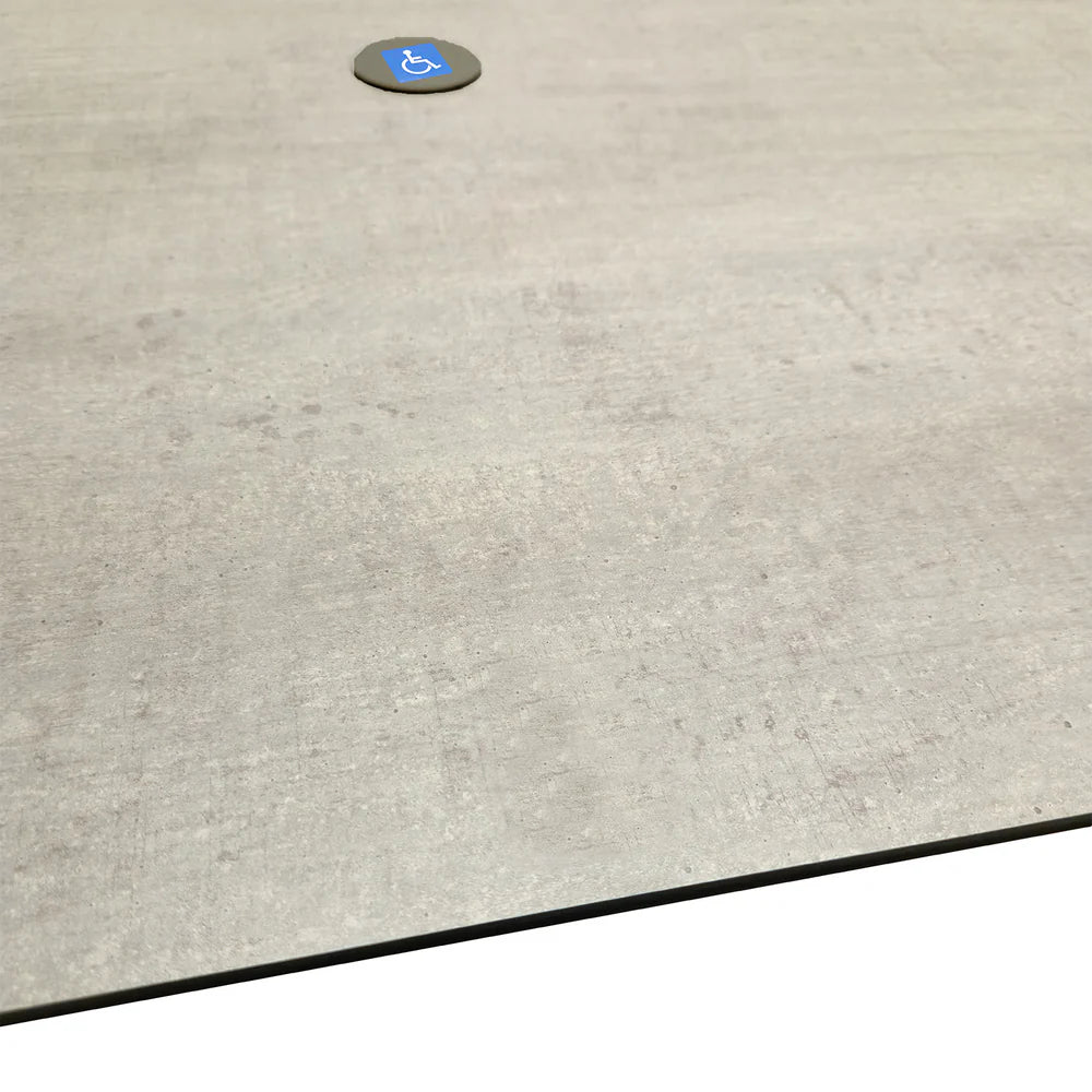 Grosfillex Sunset Complete ADA 36" Square Table