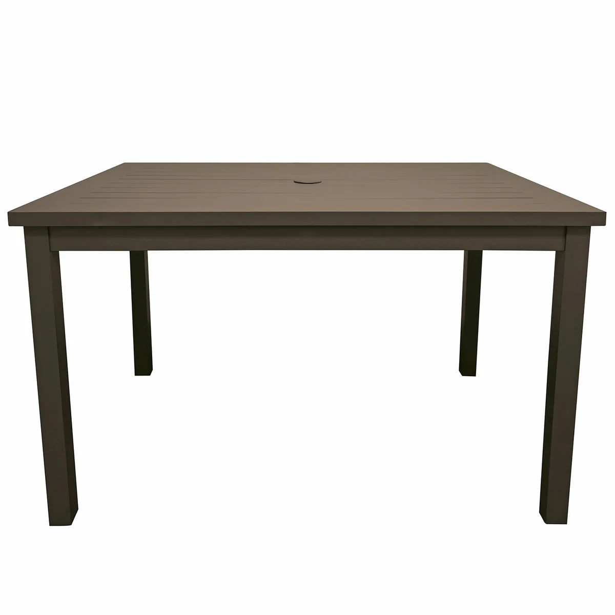 Grosfillex Sigma 48" x 34" Aluminum Dining Height Table