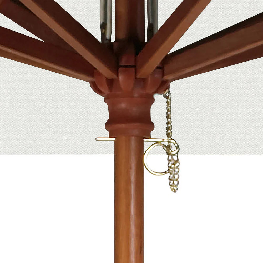 Grosfillex 7ft Wooden Market Umbrella