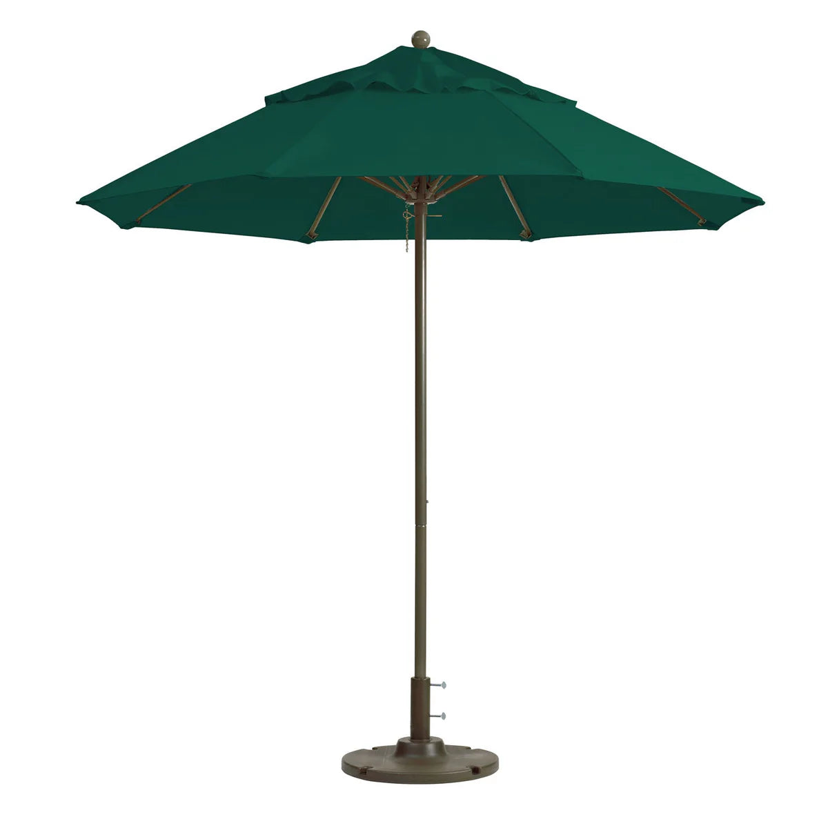Grosfillex 9ft Windmaster Fiberglass Round Umbrella
