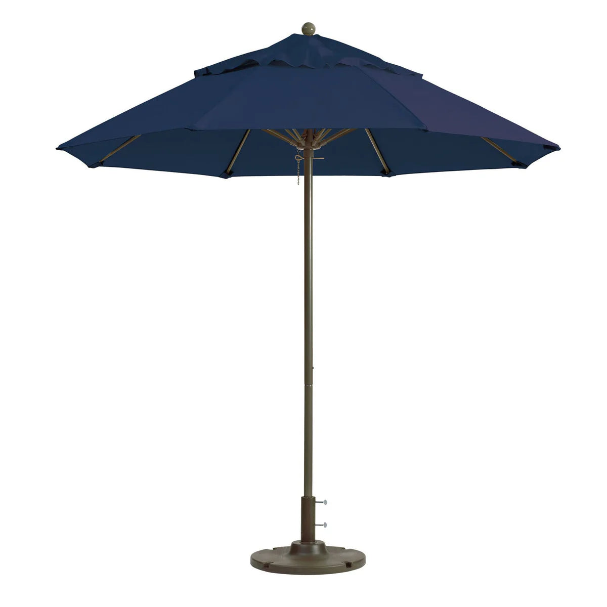 Grosfillex 9ft Windmaster Fiberglass Round Umbrella
