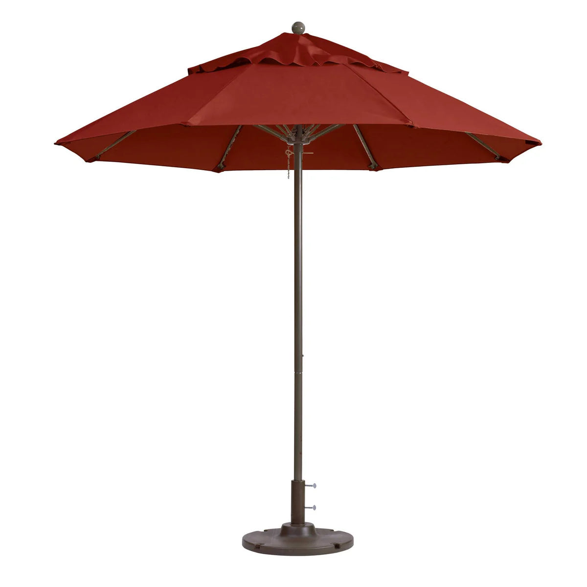 Grosfillex 9ft Windmaster Fiberglass Round Umbrella