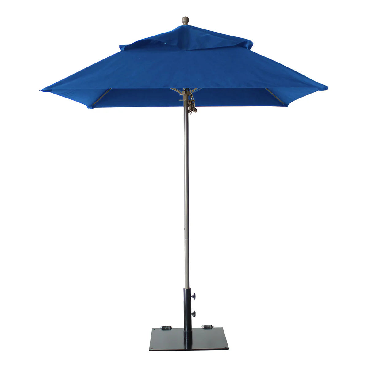 Grosfillex 6.5 ft Square Windmaster Fiberglass Umbrella