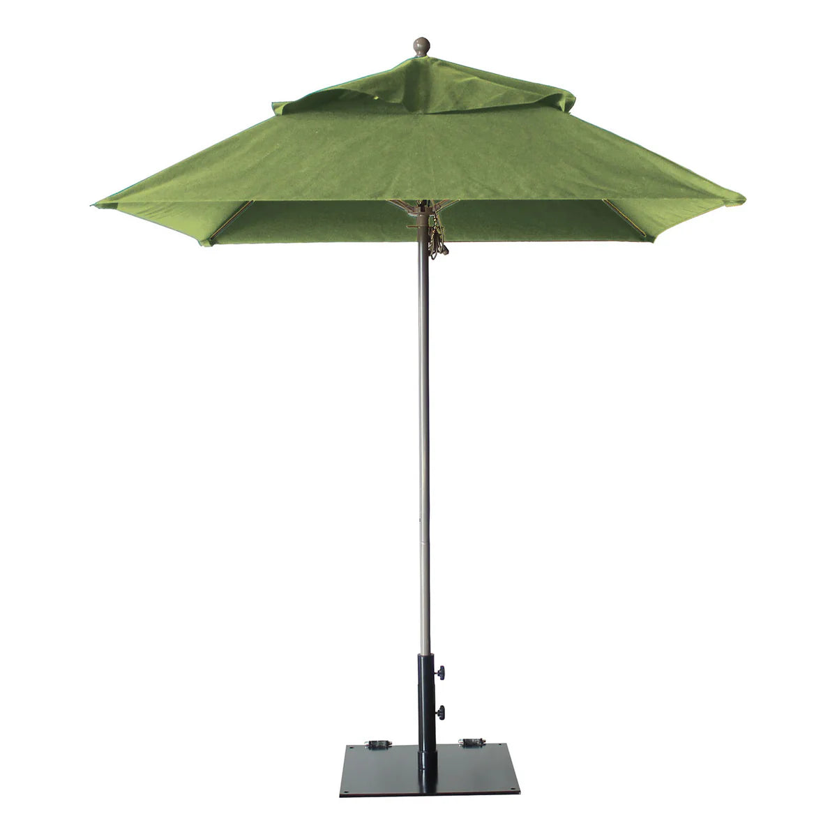 Grosfillex 6.5 ft Square Windmaster Fiberglass Umbrella