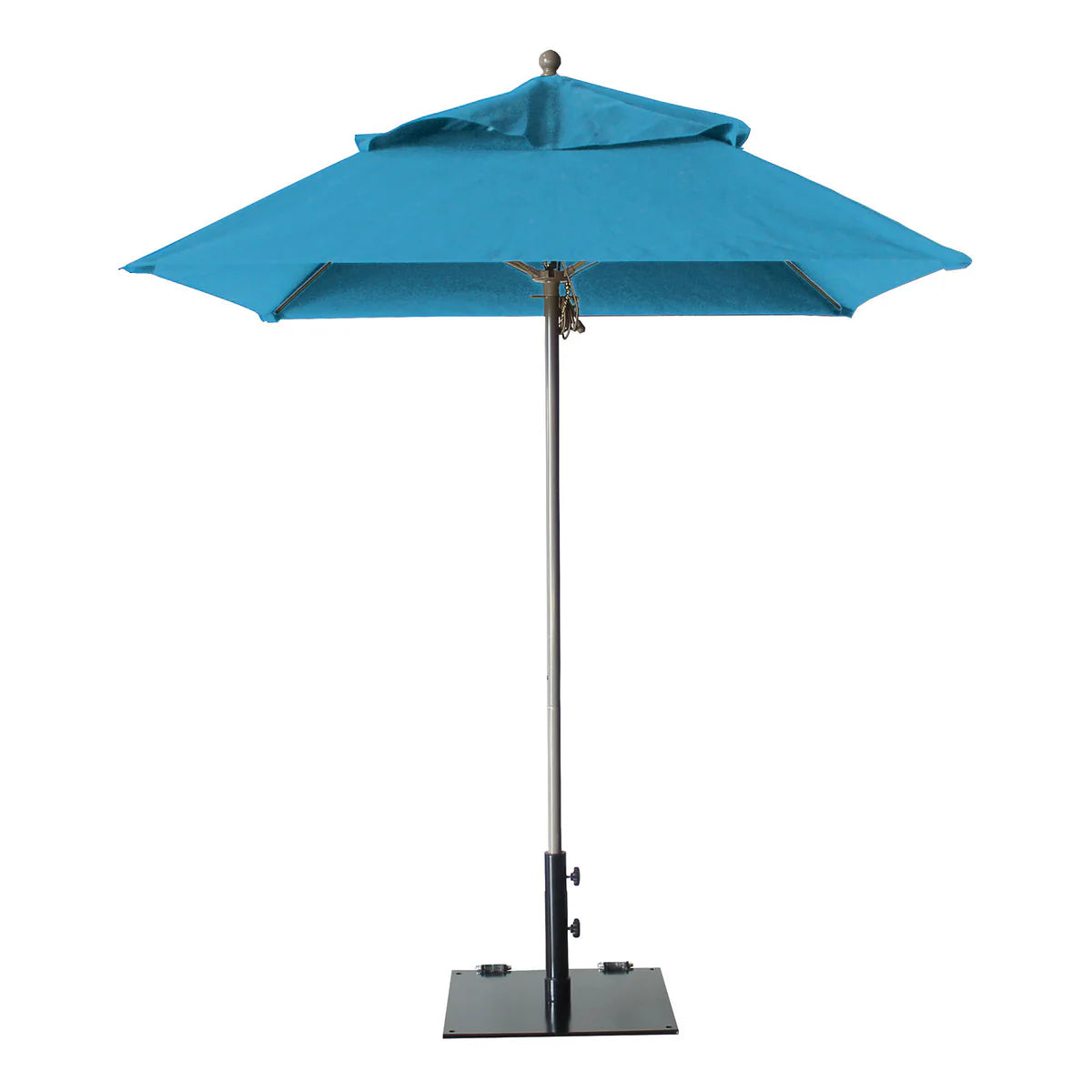 Grosfillex 6.5 ft Square Windmaster Fiberglass Umbrella