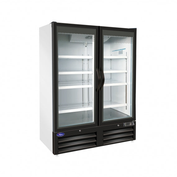 Valpro VP2F-48M | 54" Wide 2 Swing Door White Merchandiser Freezer