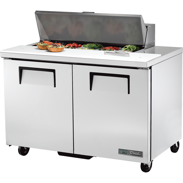True | 48.4" Wide 2 Door Sandwich Prep Table