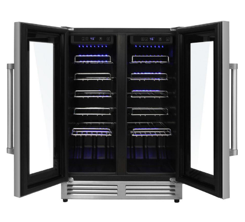 THOR TWC2402 | 24" Wide Dual Zone 42 Bottle Wine Fridge