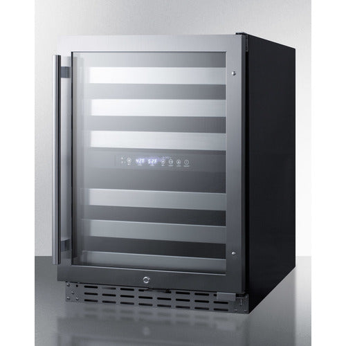 SUMMIT ALWC532 | 24" Wide Dual Zone 46 Bottle ADA Compliant Wine Cooler