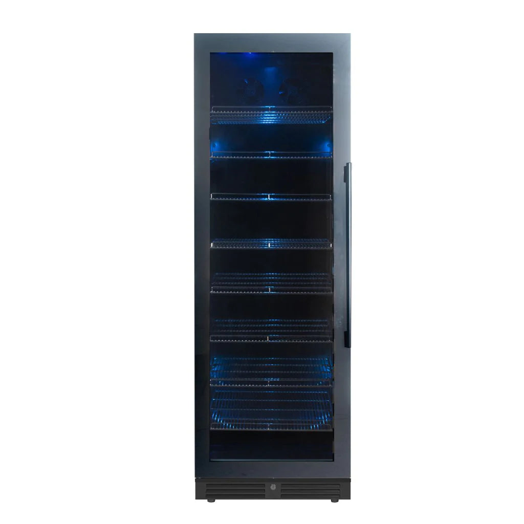 KingsBottle | 24" Wide Low E-Glass 630 Can Beverage Fridge