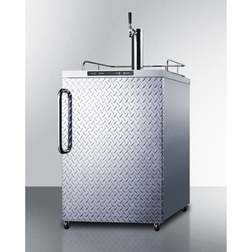 SUMMIT | 24" Wide Outdoor Stainless Steel Kegerator