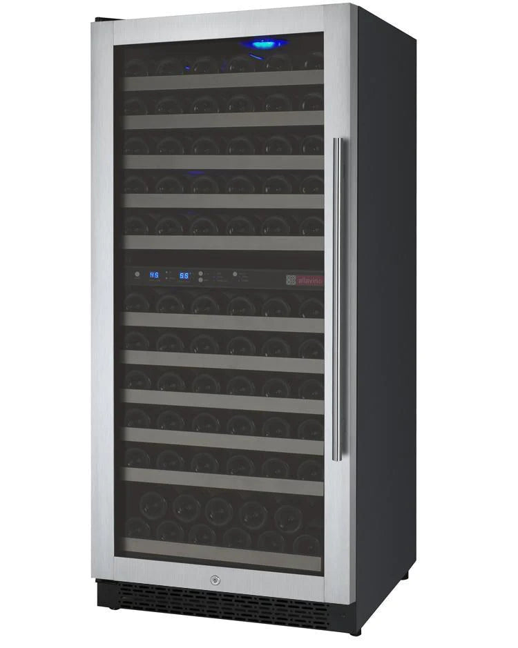 Allavino | 24" Wide Dual Zone FlexCount II Tru-Vino 121 Bottle Wine Fridge