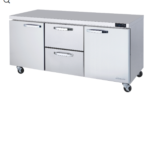 Blue Air | 72" Wide 2 Drawer Undercounter Refrigerator