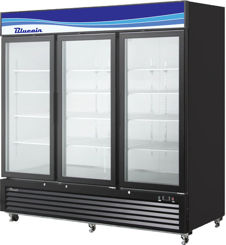 Blue Air Commercial Merchandiser Refrigerator