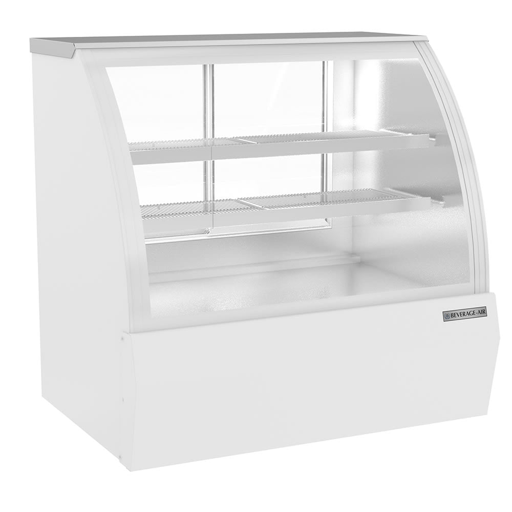 Beverage Air CDR4HC-1-W | 49" Wide White Refrigerated Deli Display Case