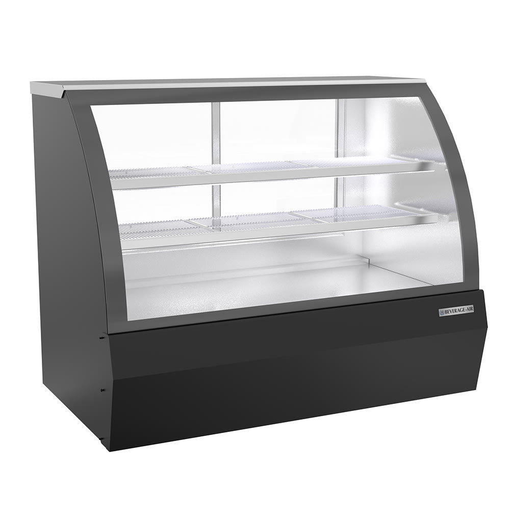 Beverage Air CDR5HC-1-B-D | 60" Wide Black Dry Deli Display Case