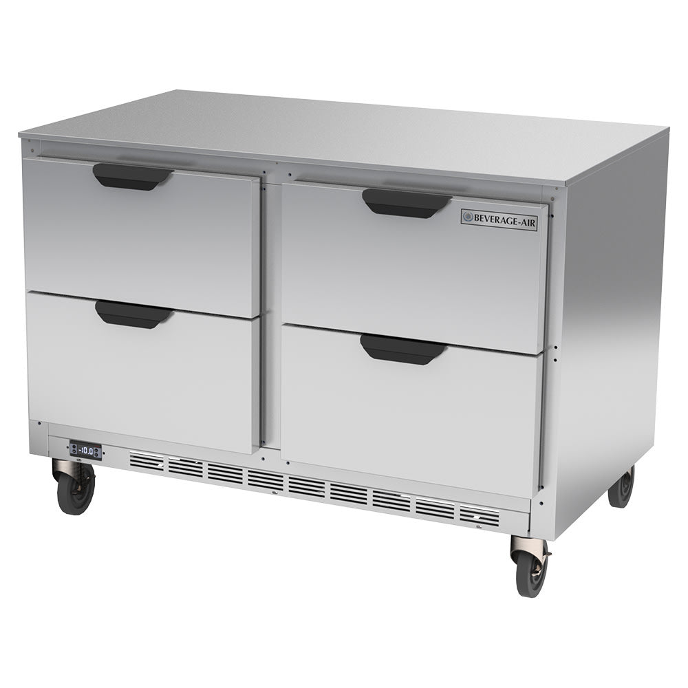 Beverage Air UCFD48AHC-4 | 48" Wide 4 Drawer Undercounter Freezer