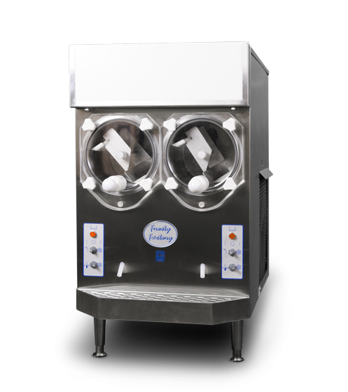 Frosty Factory 217 | 16.5" Wide 8 Qt. Double Hopper Countertop Frozen Drink Machine