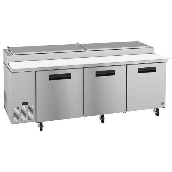 Hoshizaki PR93A | 93" Wide 3 Door Pizza Prep Table