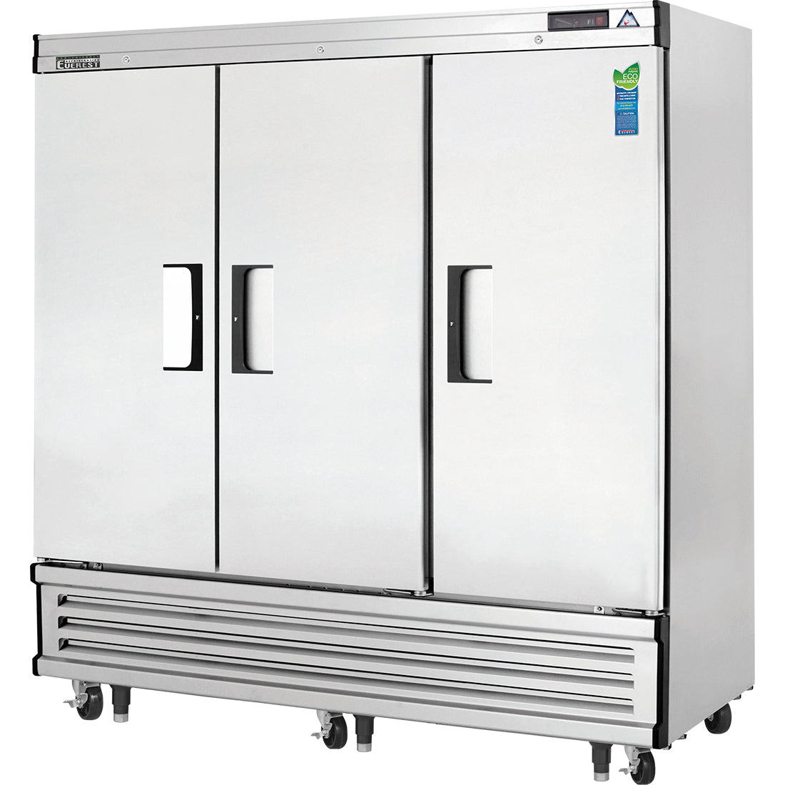 Everest EBF3 | 75" Wide 3 Door Bottom Mount Reach-In Freezer