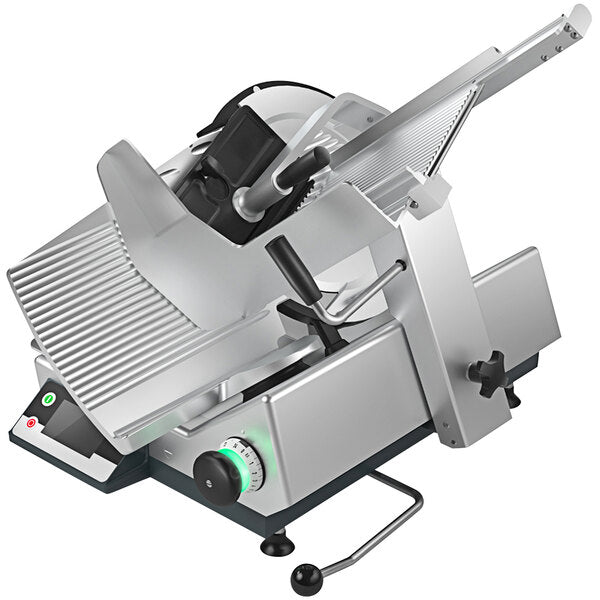 Bizerba GSP H I W-90 | 13" Blade Manual Gravity Meat Slicer w/ 6.6 lb. Digital Portion Scale