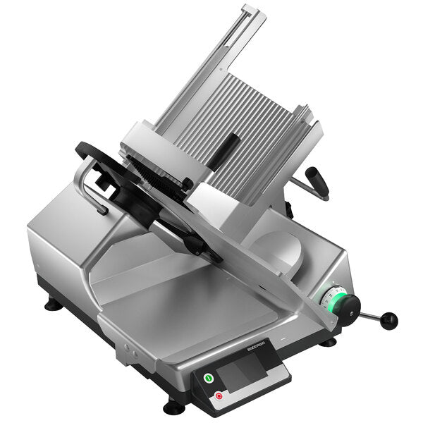 Bizerba GSP H I W-90-GCB | 13" Blade Manual Gravity Meat & Cheese Slicer w/ Digital Portion Scale