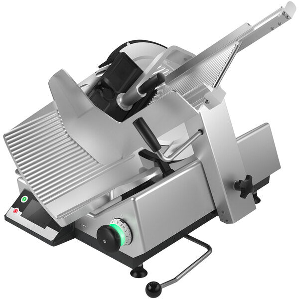 Bizerba GSP H I W-90-GCB | 13" Blade Manual Gravity Meat & Cheese Slicer w/ Digital Portion Scale