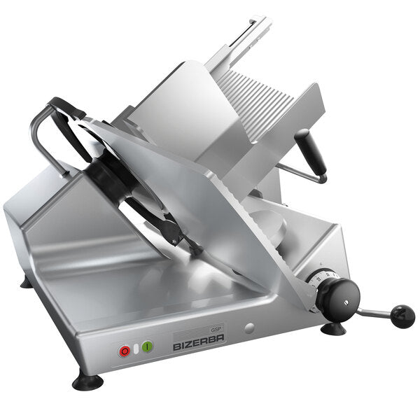 Bizerba GSP H I 150-GCB | 13" Grooved Cheese Blade Heavy-Duty Illuminated Manual Gravity Meat & Cheese Slicer