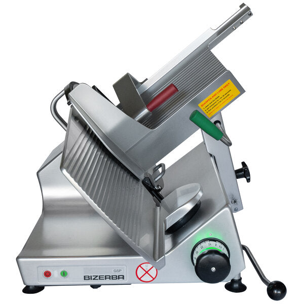 Bizerba GSP HD MAX-1 | 13" Blade Heavy-Duty Automatic Gravity Meat Slicer w/ Security Fasteners