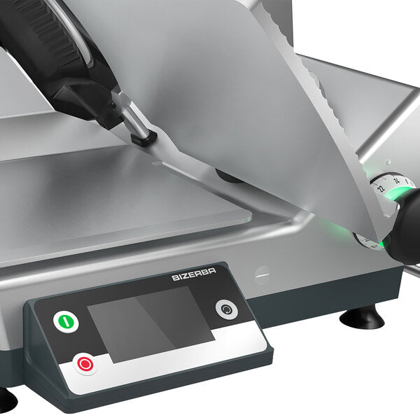 Bizerba GSP HD I W-90 | 13" Blade Heavy-Duty Illuminated Automatic Gravity Meat Slicer w/ Digital Portion Scale