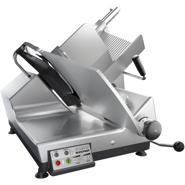 Bizerba GSP HD I 150-SLI Senior Living Series | 13" Blade Heavy-Duty Illuminated Automatic Gravity Meat Slicer