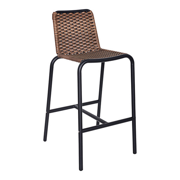 BFM Seating Captiva Outdoor / Indoor Wicker Barstool